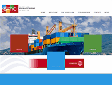 Tablet Screenshot of cmcintl.com